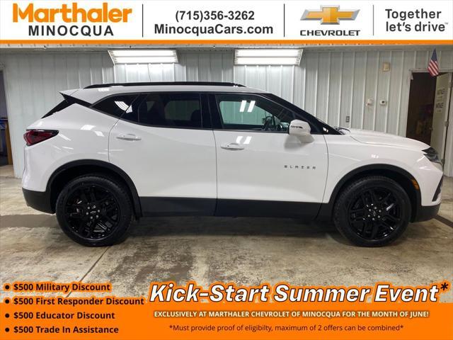 used 2022 Chevrolet Blazer car, priced at $27,420