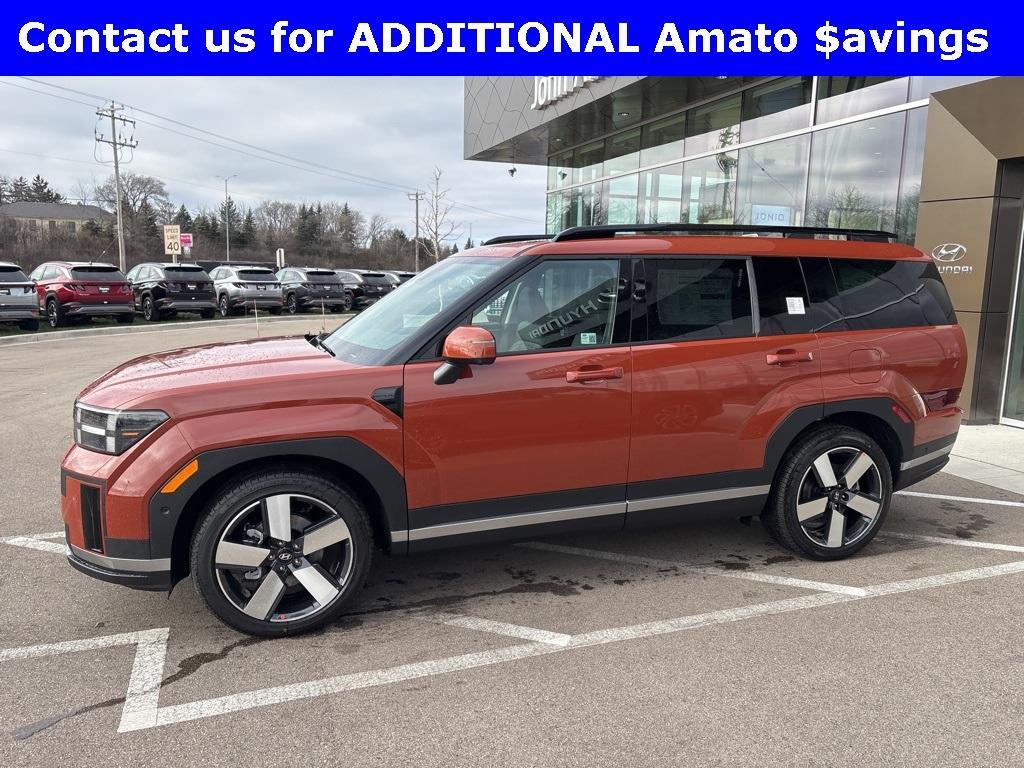 new 2025 Hyundai Santa Fe car, priced at $45,134