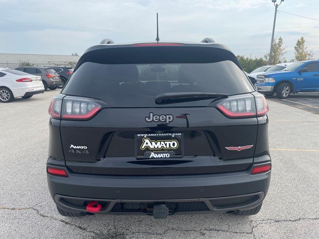 used 2021 Jeep Cherokee car, priced at $22,281
