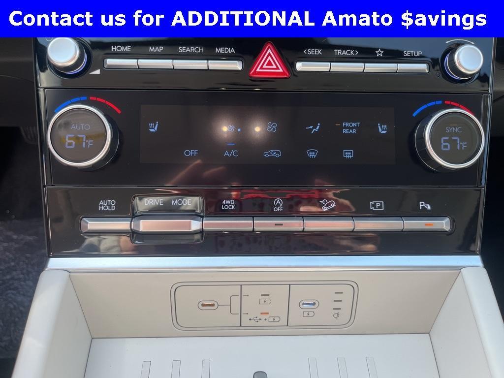 new 2025 Hyundai Santa Fe car, priced at $39,980