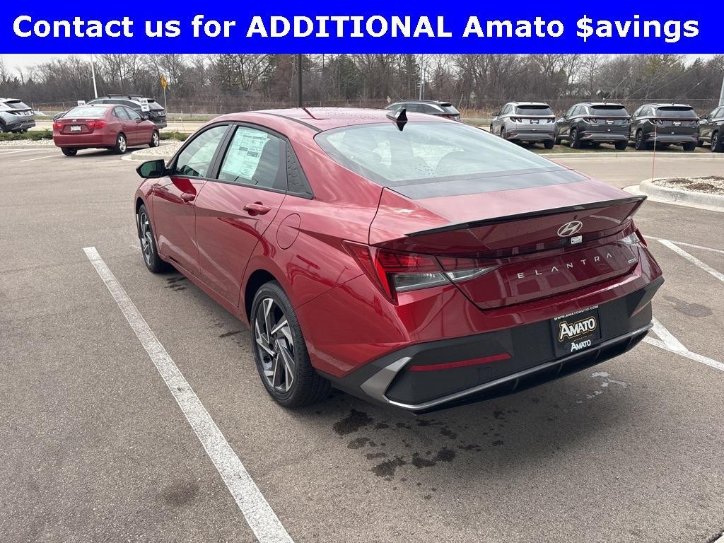 new 2025 Hyundai ELANTRA HEV car, priced at $29,660