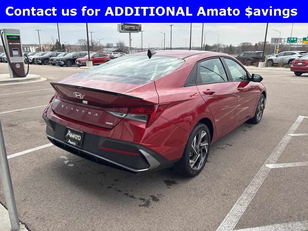 new 2025 Hyundai ELANTRA HEV car, priced at $29,660