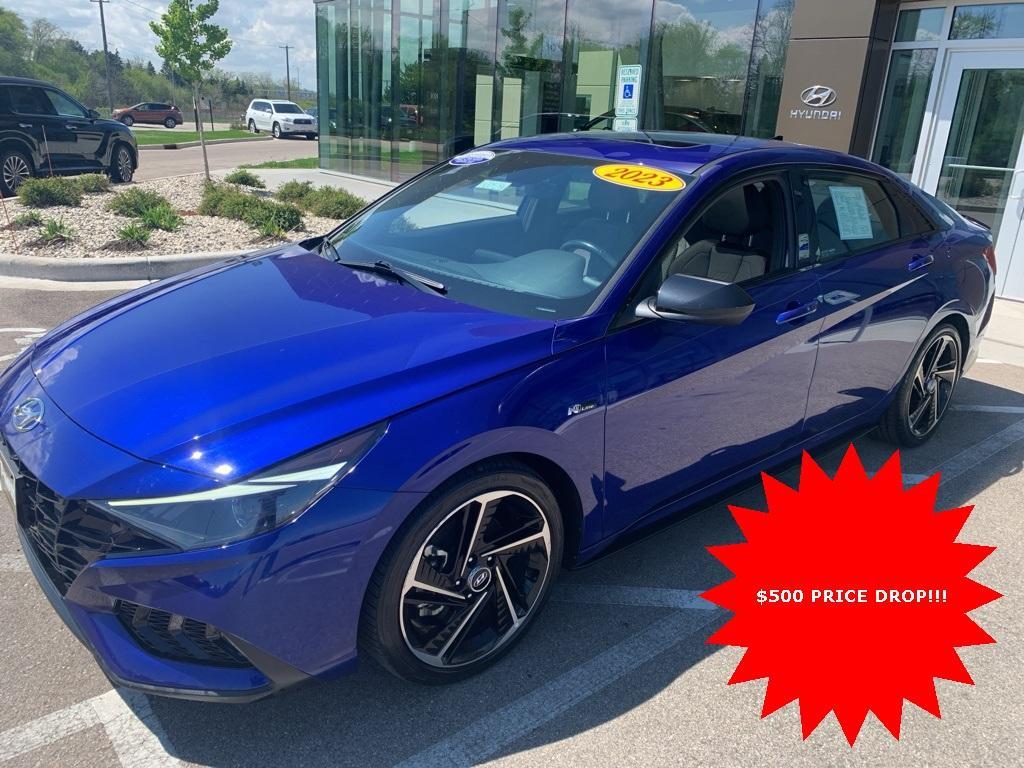 used 2023 Hyundai Elantra car, priced at $19,988