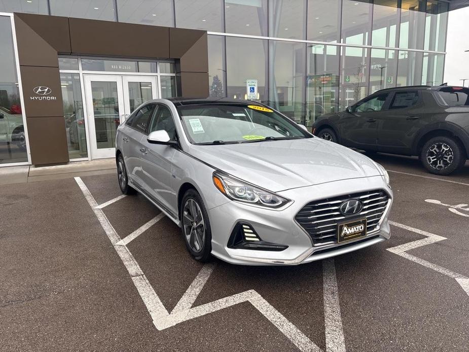 used 2018 Hyundai Sonata Hybrid car, priced at $14,799