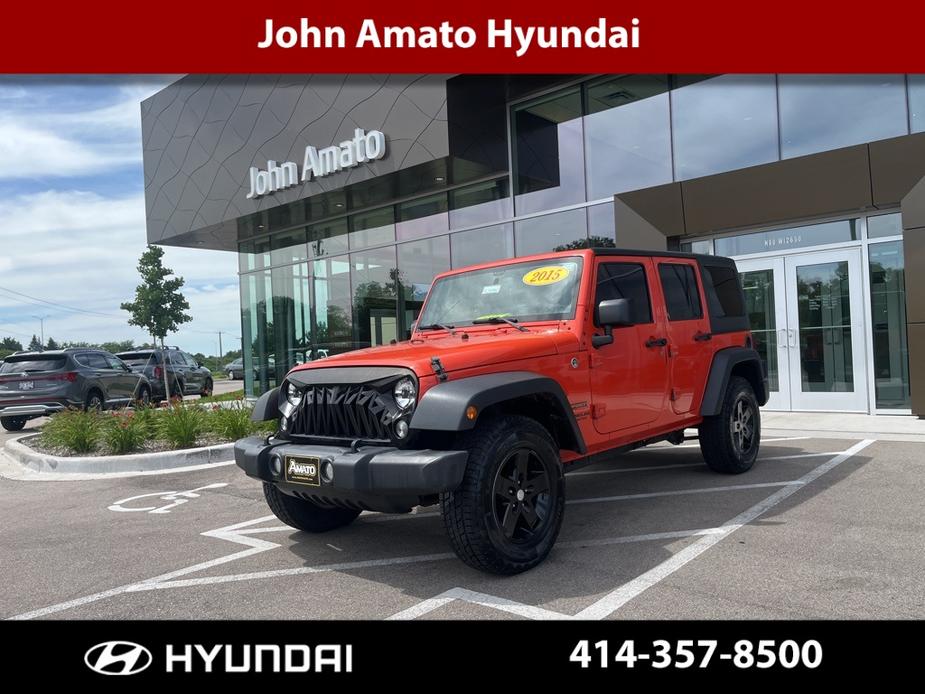 used 2015 Jeep Wrangler car, priced at $16,676