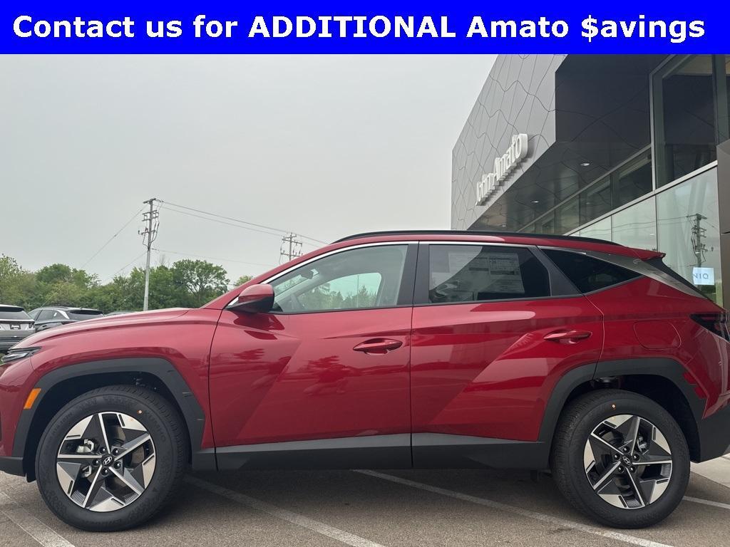 new 2025 Hyundai Tucson car, priced at $33,815