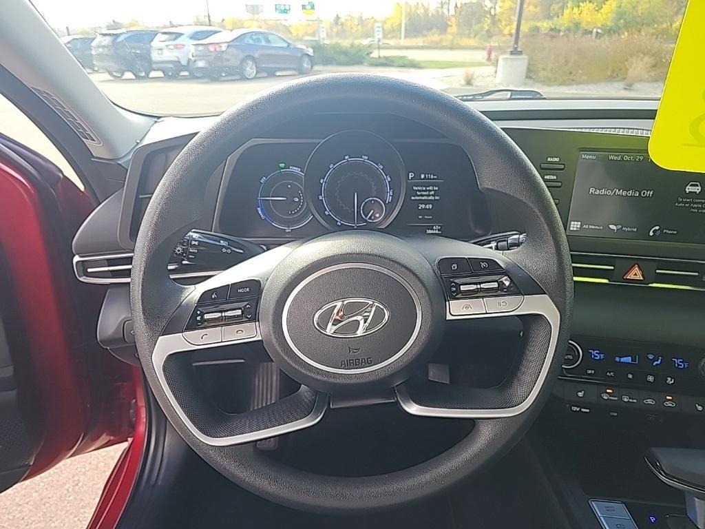 used 2023 Hyundai ELANTRA HEV car, priced at $19,998