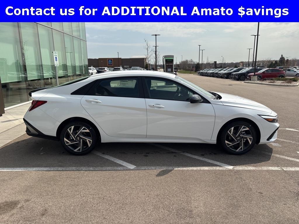 new 2025 Hyundai Elantra car, priced at $25,535