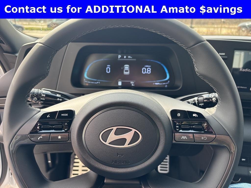 new 2025 Hyundai Elantra car, priced at $25,535