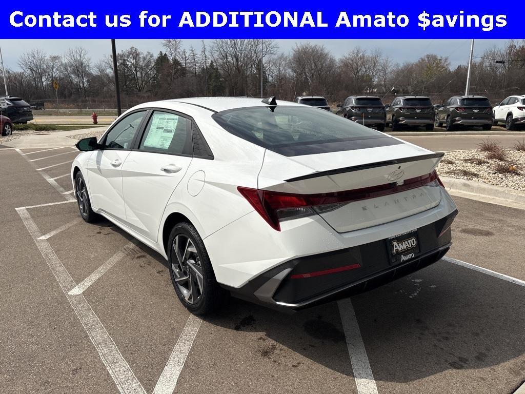 new 2025 Hyundai Elantra car, priced at $25,535