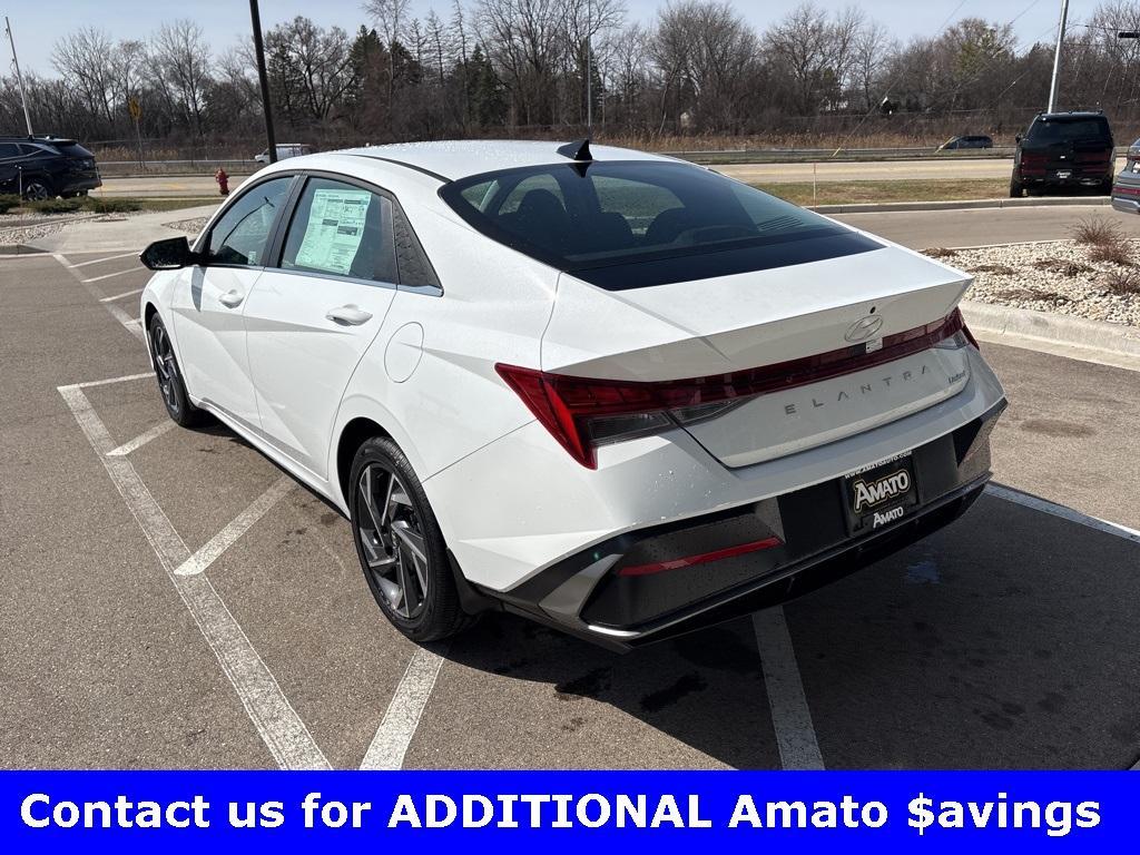new 2025 Hyundai Elantra car, priced at $28,910