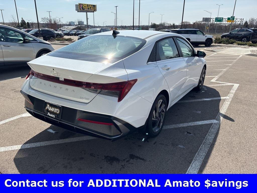 new 2025 Hyundai Elantra car, priced at $28,910
