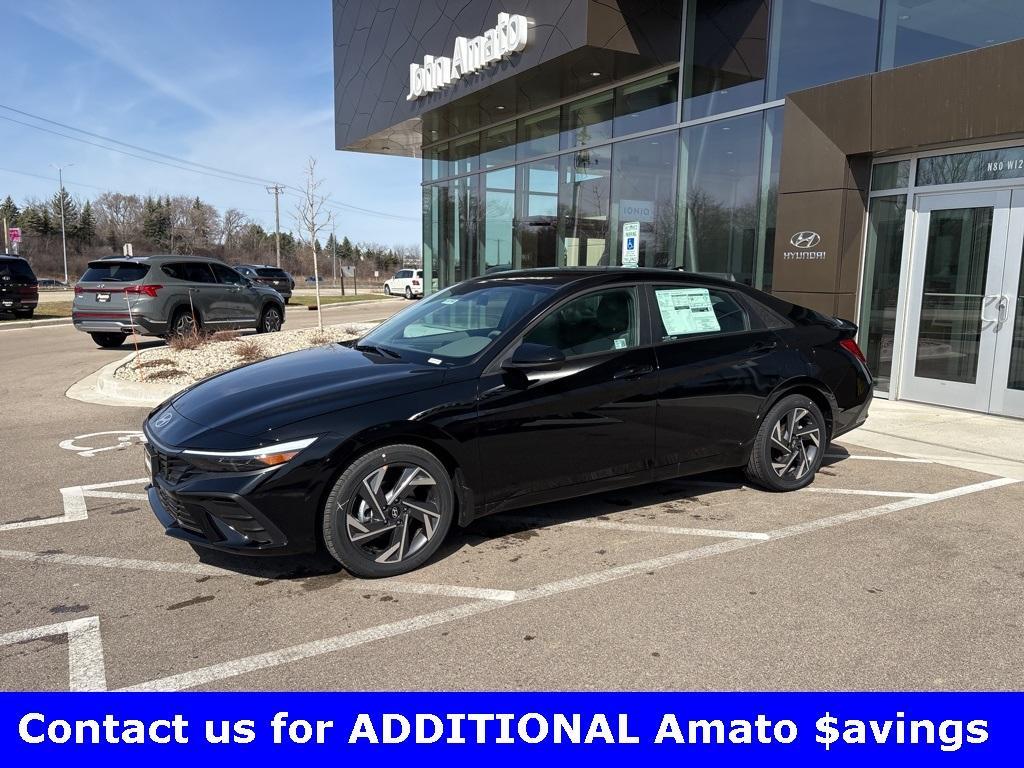new 2025 Hyundai Elantra car, priced at $24,885