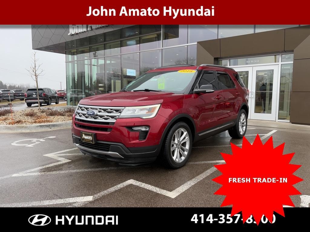 used 2018 Ford Explorer car, priced at $18,799