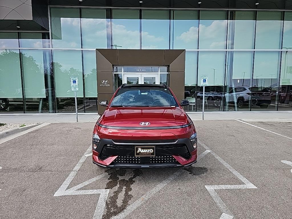 new 2025 Hyundai Kona EV car, priced at $33,485