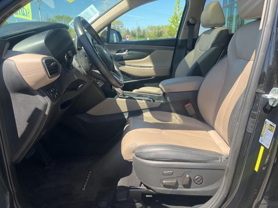 used 2019 Hyundai Santa Fe car, priced at $20,376