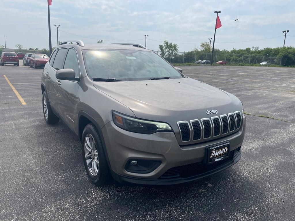 used 2021 Jeep Cherokee car, priced at $18,795