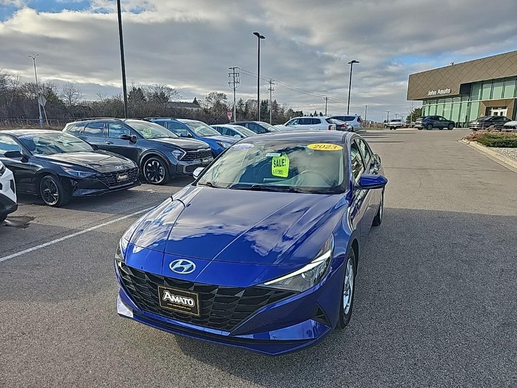 used 2023 Hyundai Elantra car, priced at $17,989
