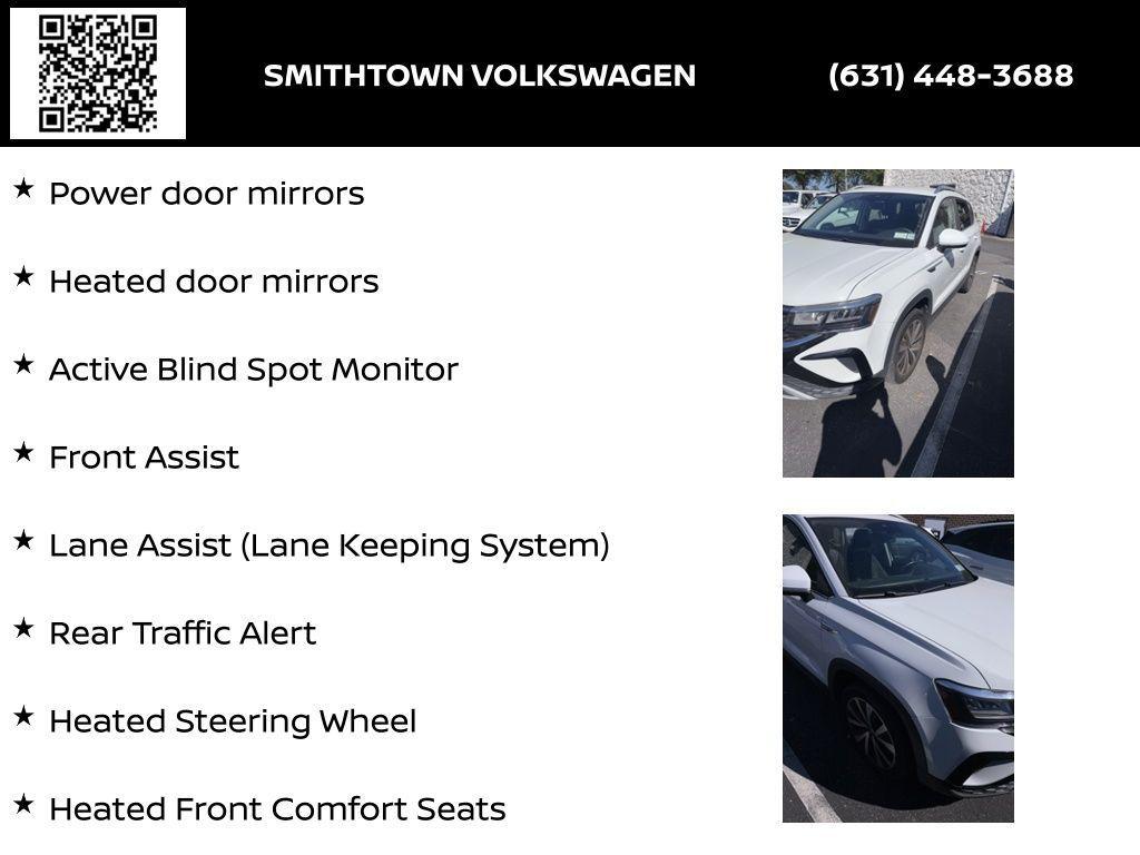 used 2022 Volkswagen Taos car, priced at $19,659