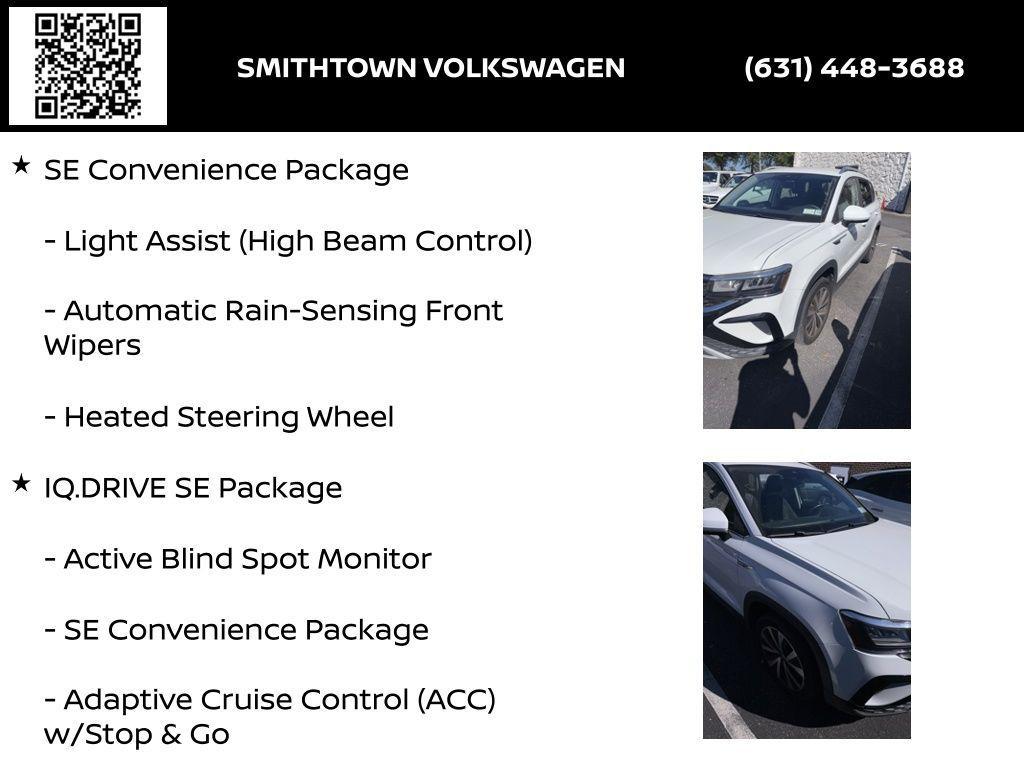 used 2022 Volkswagen Taos car, priced at $19,659