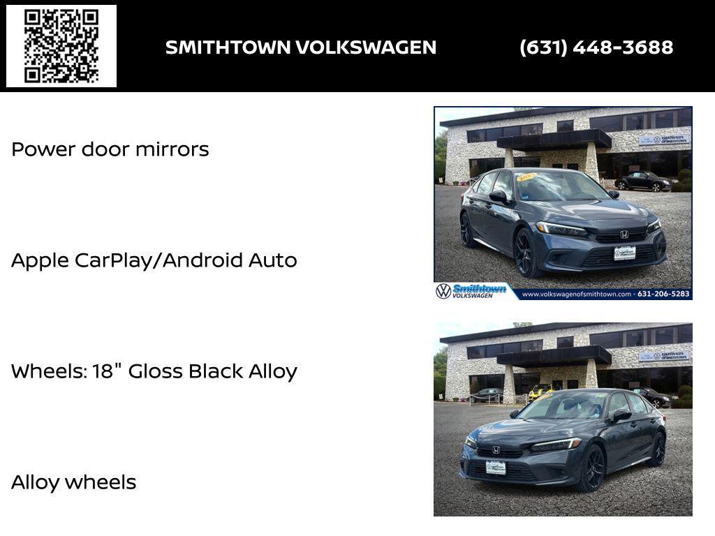 used 2023 Honda Civic car, priced at $19,598