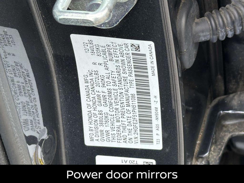 used 2023 Honda Civic car, priced at $19,598