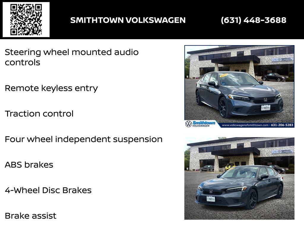 used 2023 Honda Civic car, priced at $19,598