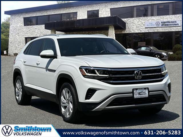 used 2021 Volkswagen Atlas Cross Sport car, priced at $23,495