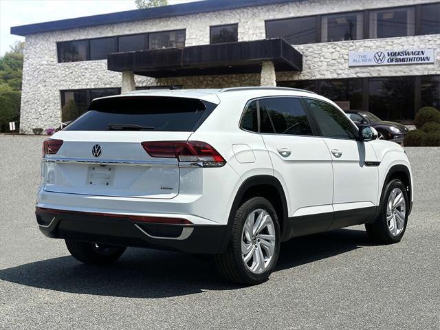used 2021 Volkswagen Atlas Cross Sport car, priced at $23,495