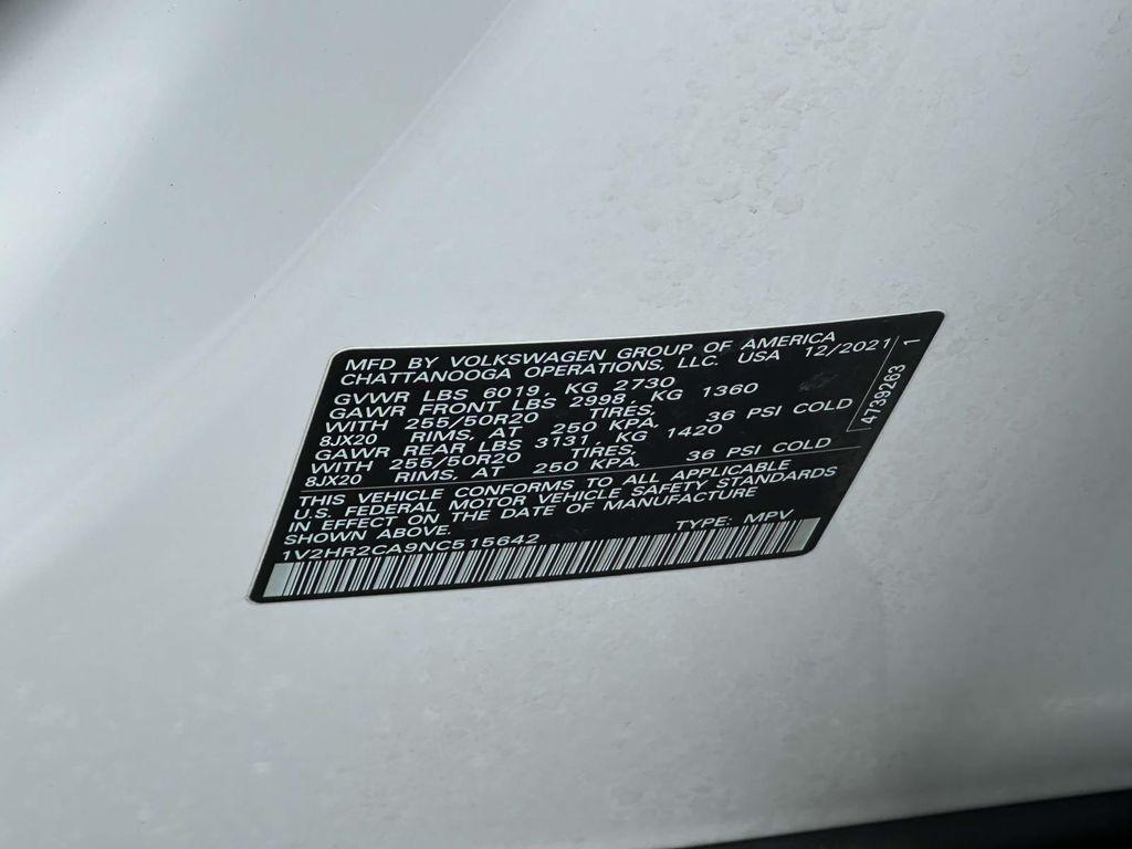 used 2022 Volkswagen Atlas car, priced at $21,495