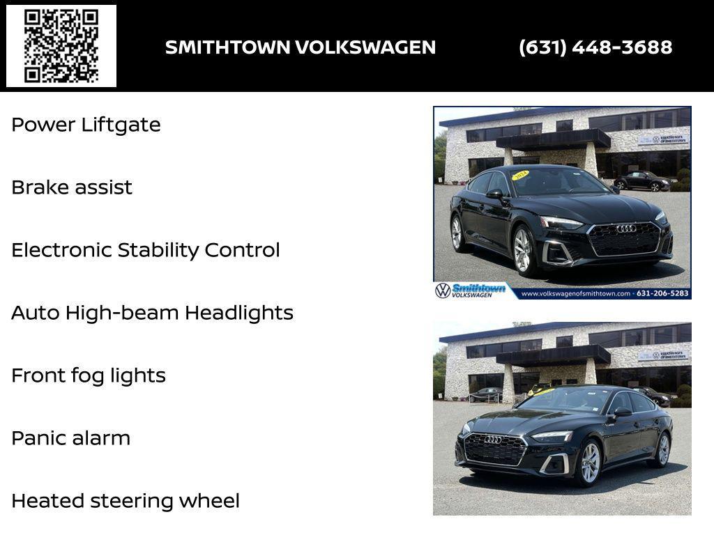 used 2024 Audi A5 Sportback car, priced at $31,695