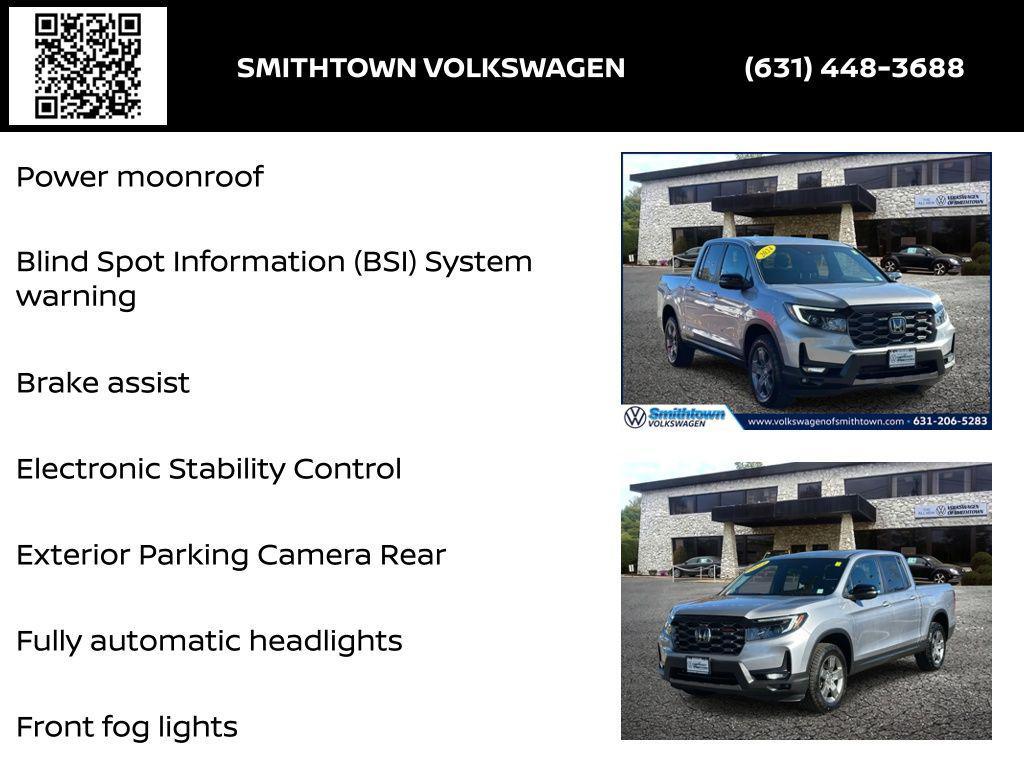 used 2024 Honda Ridgeline car, priced at $31,652