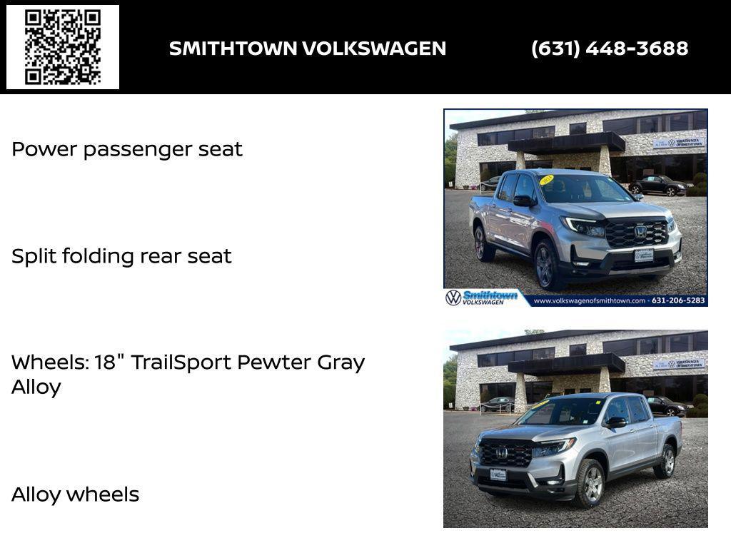 used 2024 Honda Ridgeline car, priced at $31,652