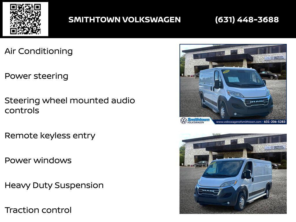 used 2023 Ram ProMaster 2500 car, priced at $26,700