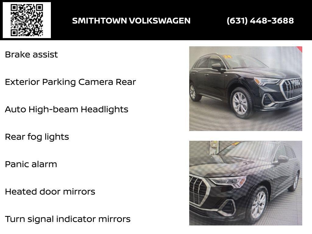 used 2024 Audi Q3 car, priced at $25,000