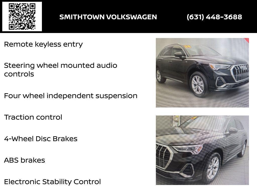 used 2024 Audi Q3 car, priced at $25,000