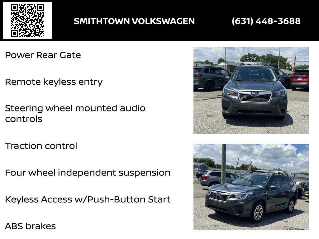 used 2020 Subaru Forester car, priced at $19,462