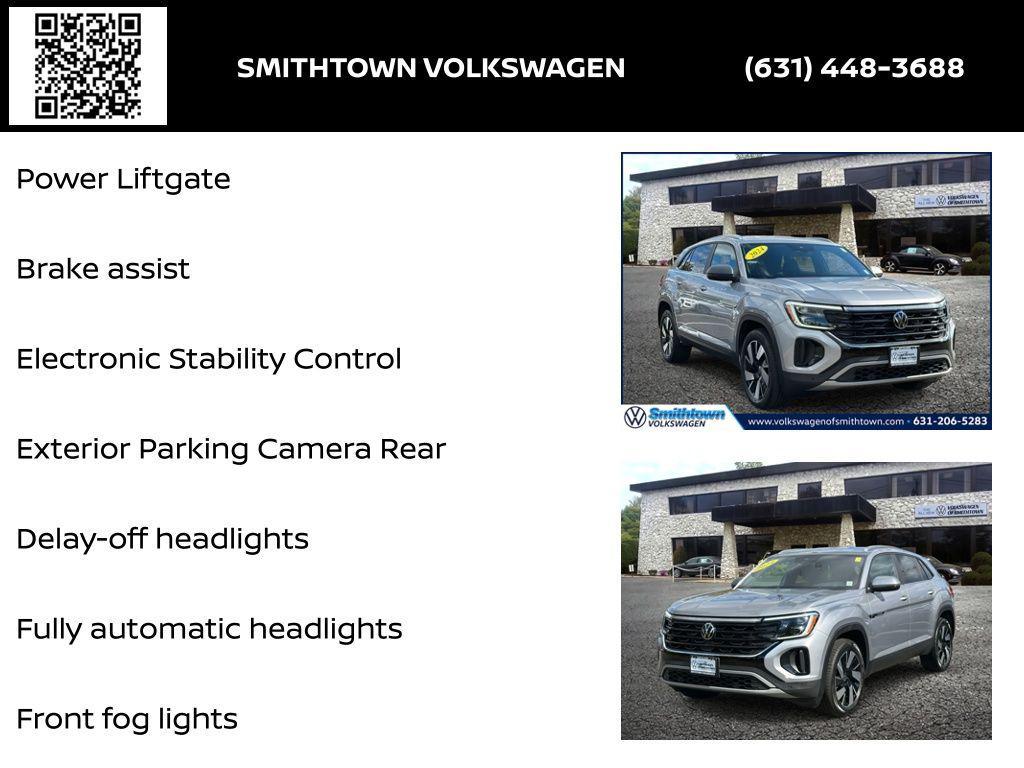 used 2024 Volkswagen Atlas Cross Sport car, priced at $29,340