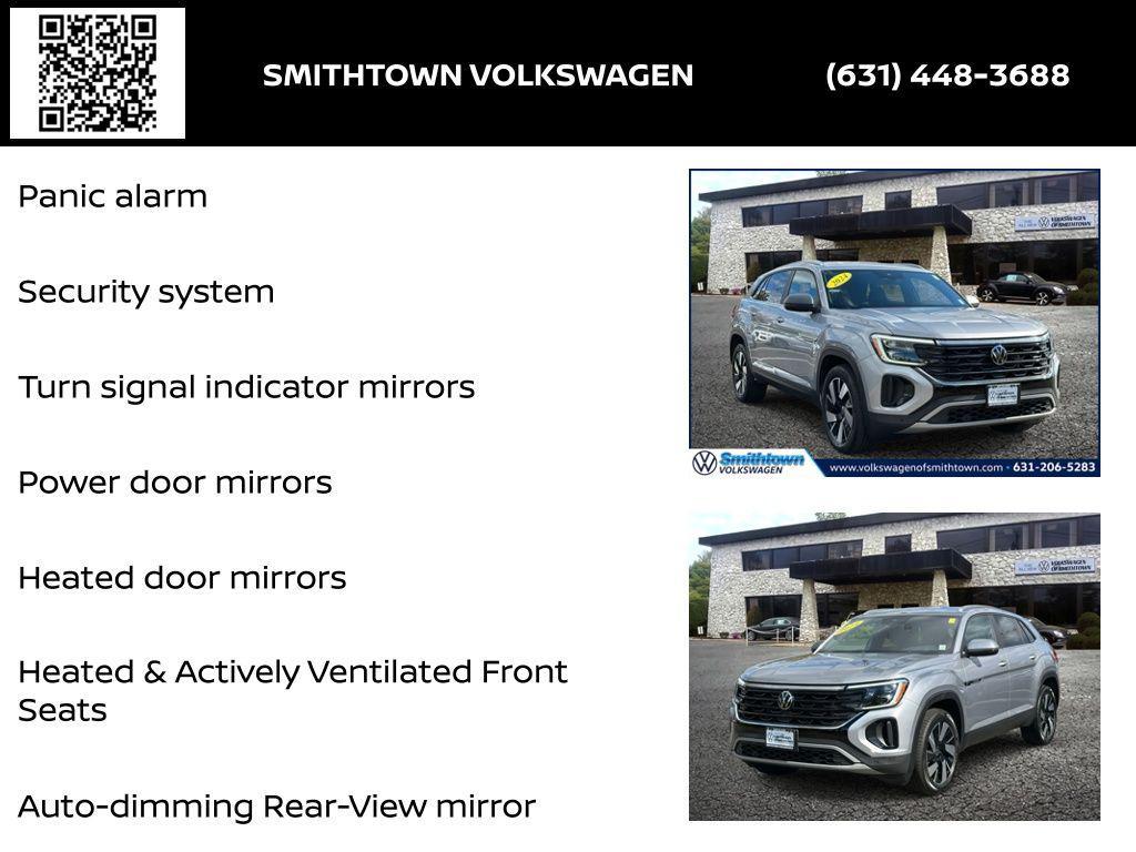 used 2024 Volkswagen Atlas Cross Sport car, priced at $29,340