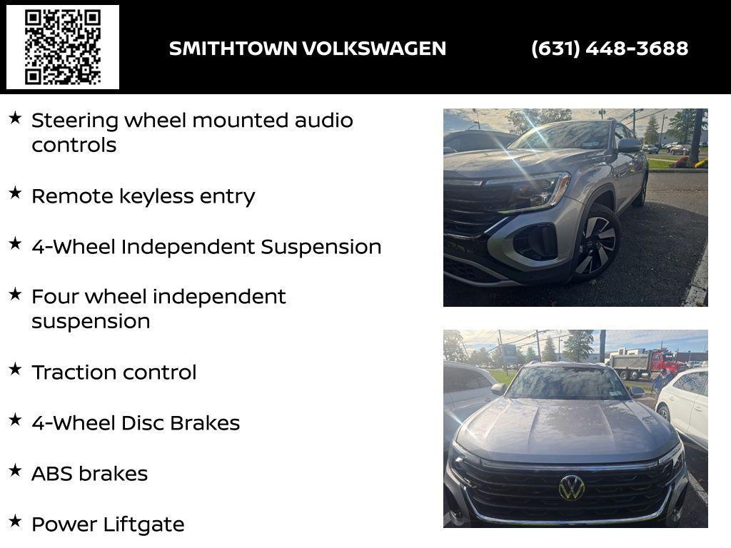 used 2024 Volkswagen Atlas Cross Sport car, priced at $29,340