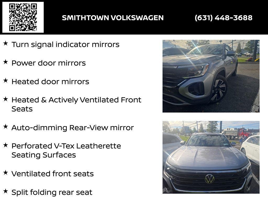 used 2024 Volkswagen Atlas Cross Sport car, priced at $29,340