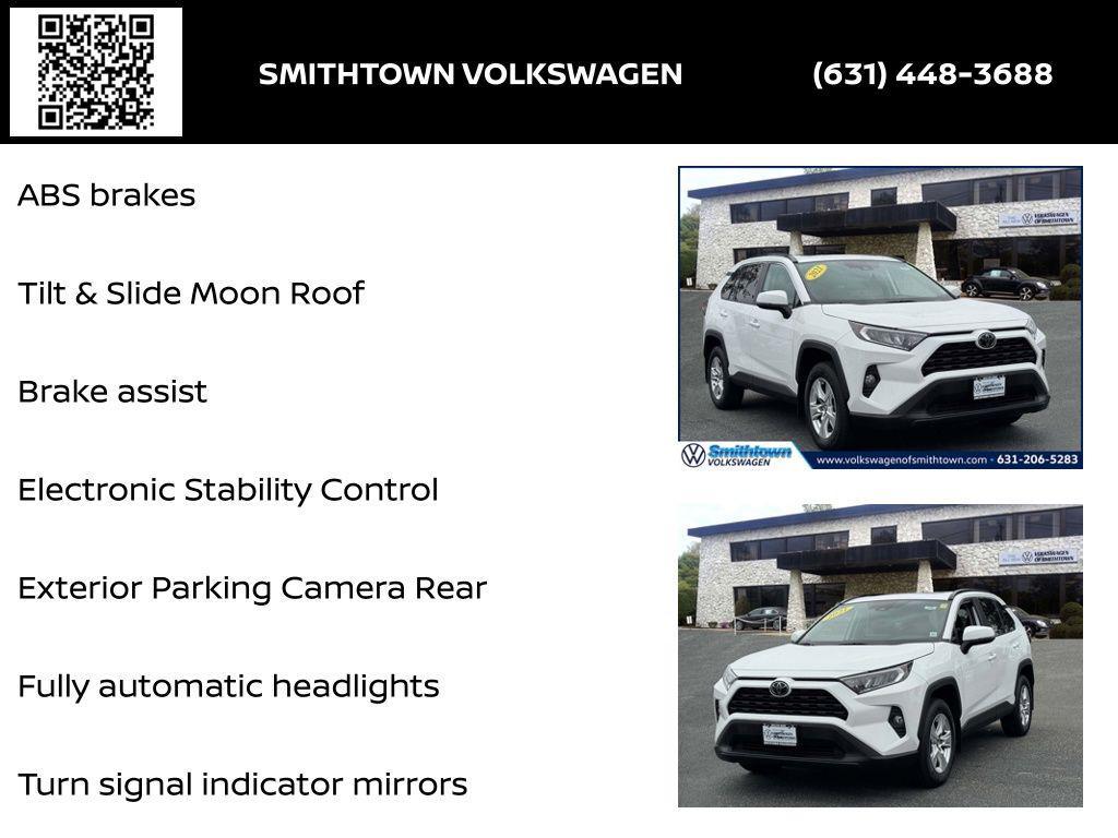 used 2021 Toyota RAV4 car, priced at $20,000