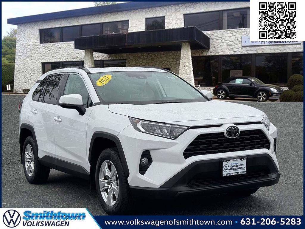 used 2021 Toyota RAV4 car, priced at $20,000