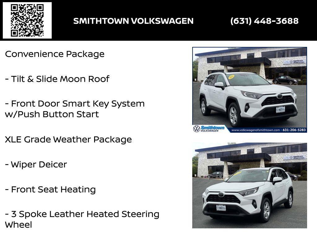 used 2021 Toyota RAV4 car, priced at $20,000