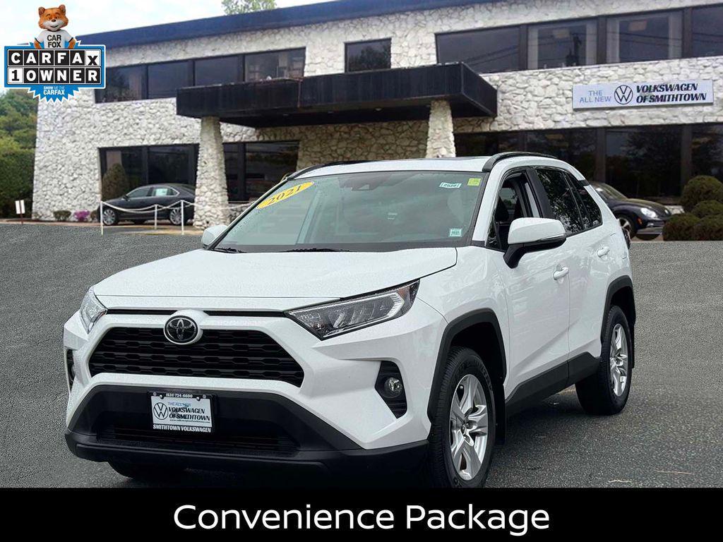 used 2021 Toyota RAV4 car, priced at $20,000
