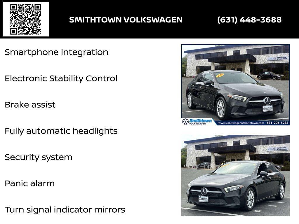 used 2020 Mercedes-Benz A-Class car, priced at $12,706