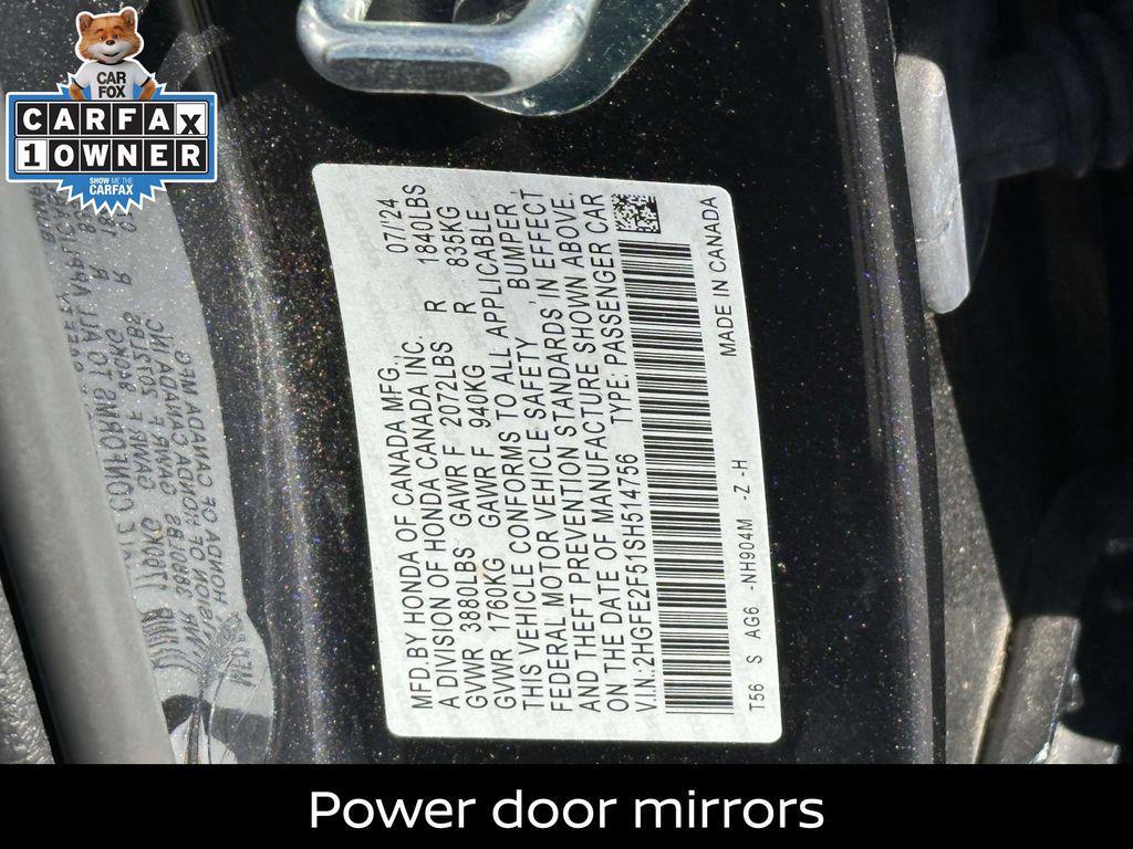 used 2025 Honda Civic car, priced at $20,652