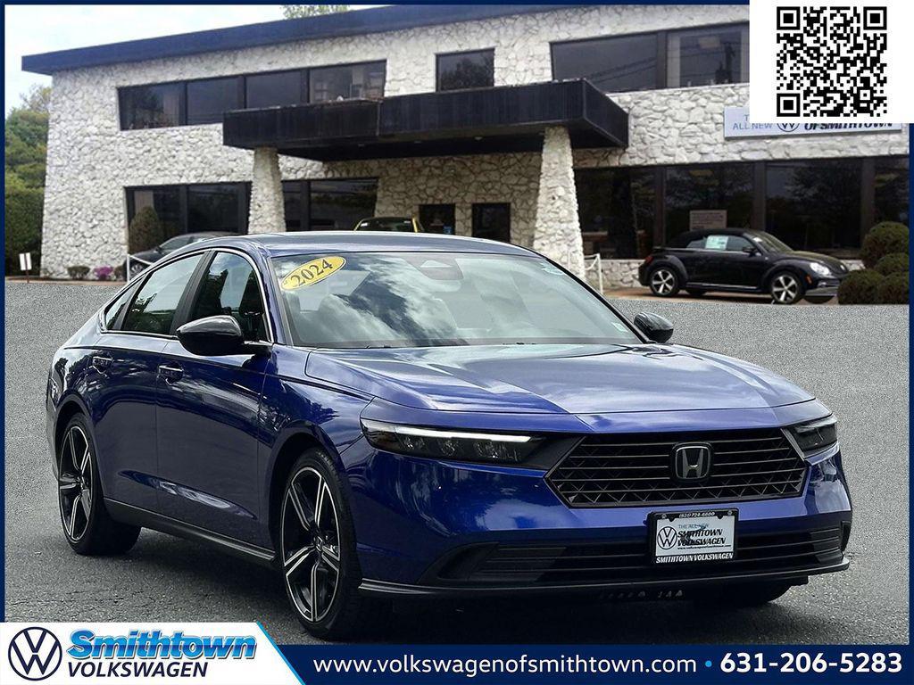 used 2024 Honda Accord Hybrid car, priced at $23,400