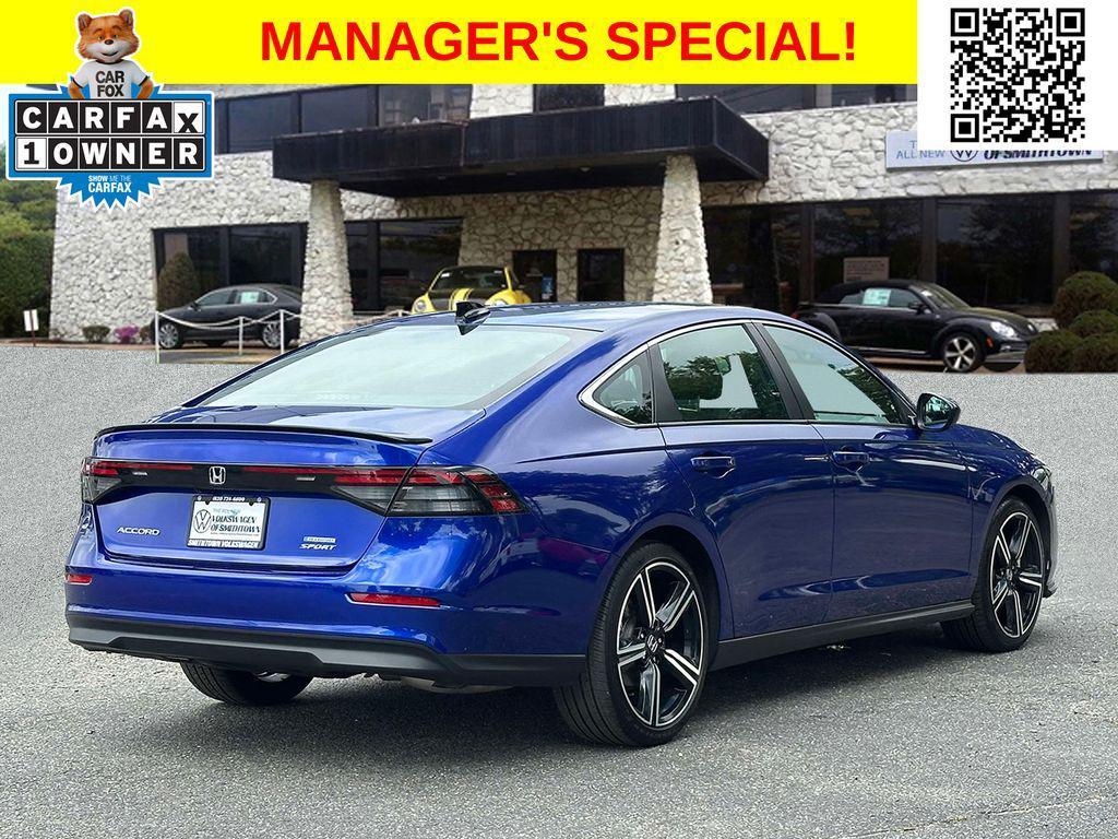 used 2024 Honda Accord Hybrid car, priced at $21,725