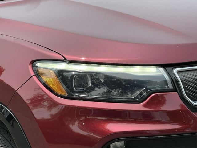 used 2022 Jeep Compass car, priced at $21,495